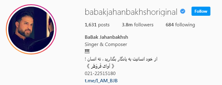 پرطرفدار ترین خواننده های ایرانی در اینستاگرام